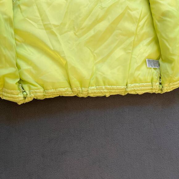 Old Navy Puffer Vest Womens Size Small Citrine Yellow Pockets Outdoor Cabin NWOT - Picture 8 of 8